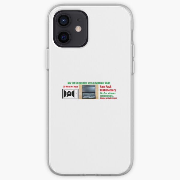 My First Computer Was A Sinclair ZX81 iPhone Soft Case