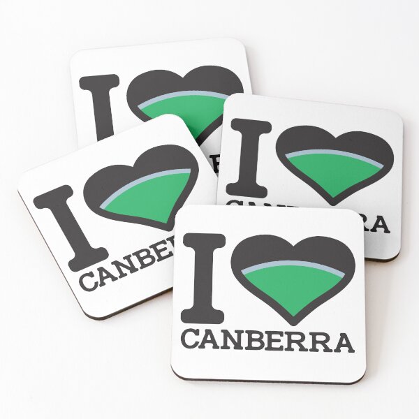 Artikelvorschau, "Ich liebe Canberra" Bekleidung, Waren, T-Shirts, Leggings, Rock, Maske, Schürze, Taschen entworfen und verkauft von Ink Inc.