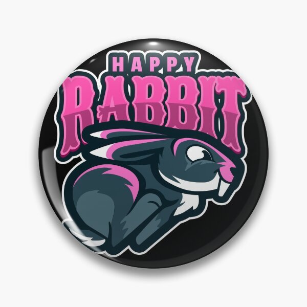 Item preview, Cute Rabbit With A Jumping designed and sold by ZimbomDesigner.