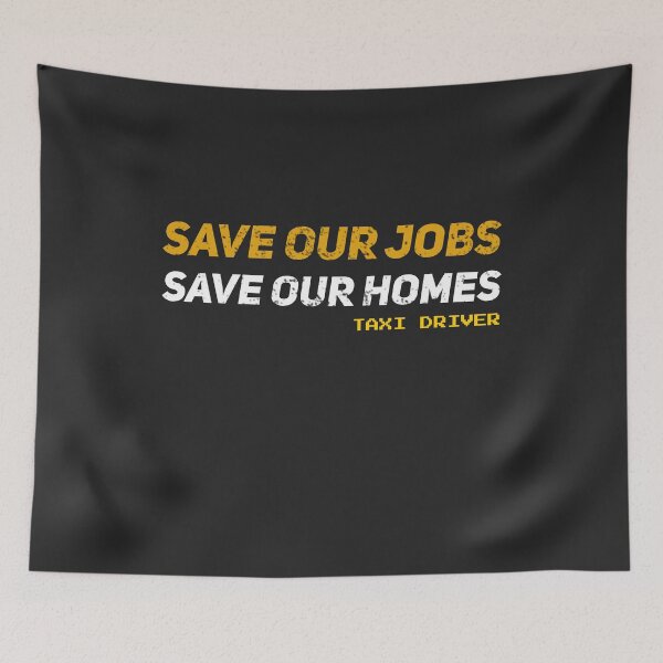 Item preview, save our jobs save our homes Taxi Man ,save taxi cars designed and sold by Mokhe.
