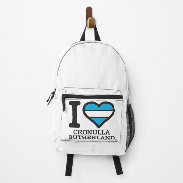 Artikelvorschau, "Ich liebe Cronulla-Sutherland" Bekleidung, Waren, T-Shirts, Leggings, Rock, Maske, Schürze, Taschen entworfen und verkauft von Ink Inc.