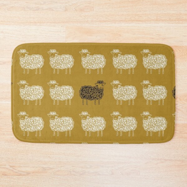Item preview, Zentangle Cheeky Sheep | Black sheep designed and sold by CarolFreire.