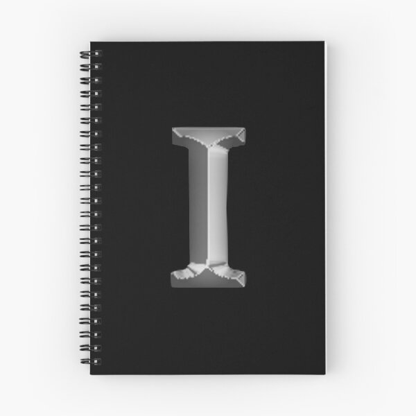 Item preview, Silver Upper Case Letter I designed and sold by molamode.