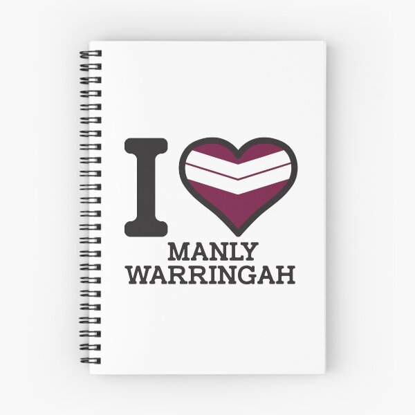 Item preview, “I love Manly Warringah” Apparels, Merchandise, T Shirts, Leggings, Skirt, Mask, Apron, Bags designed and sold by Ink Inc.