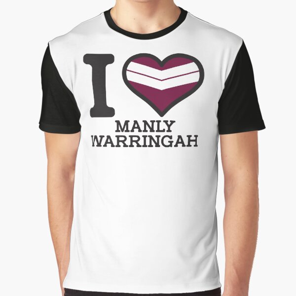 Item preview, “I love Manly Warringah” Apparels, Merchandise, T Shirts, Leggings, Skirt, Mask, Apron, Bags designed and sold by Ink Inc.
