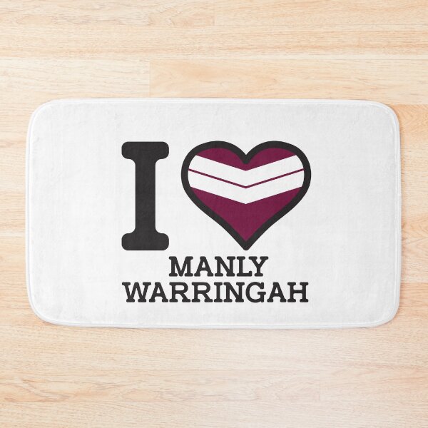 Item preview, “I love Manly Warringah” Apparels, Merchandise, T Shirts, Leggings, Skirt, Mask, Apron, Bags designed and sold by Ink Inc.