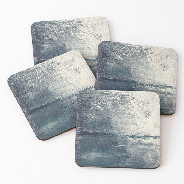Item preview, Dark and Light Grey abstract painting pattern designed and sold by Nostrathomas66.
