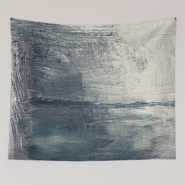 Item preview, Dark and Light Grey abstract painting pattern designed and sold by Nostrathomas66.