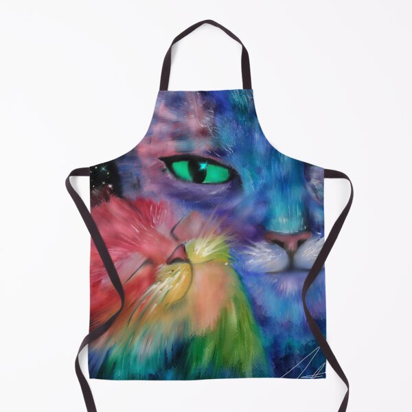 Item preview, Colorful Rainbow Cat Kitten Galaxy Space Baby Cat designed and sold by Stephani Analah.