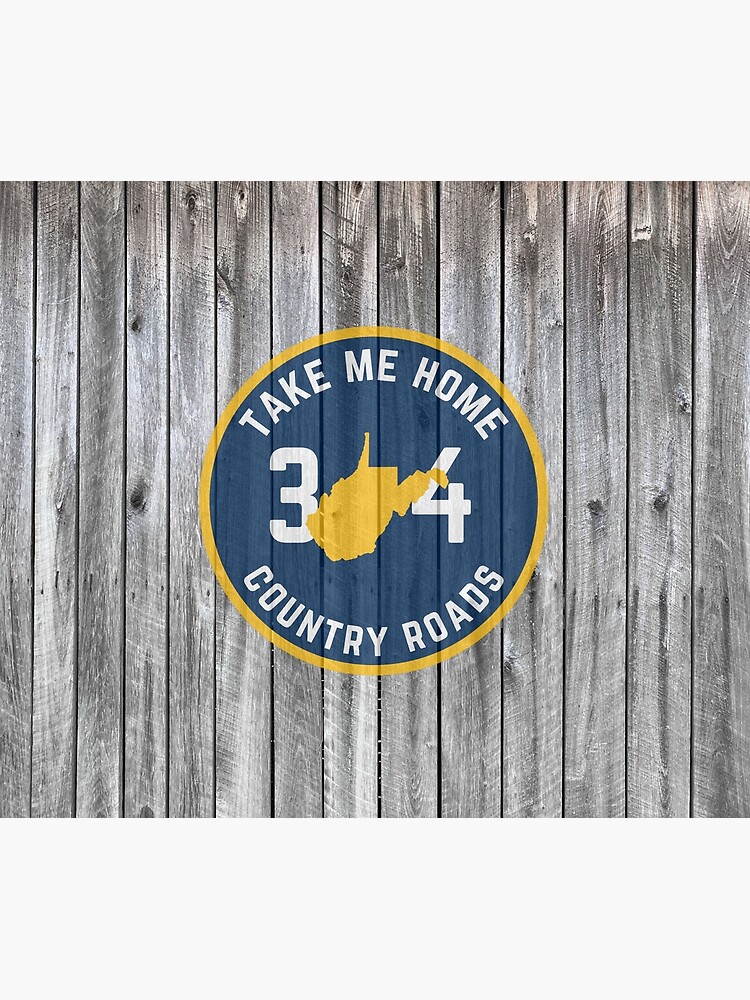 West Virginia State Map WV Take Me Home Country Roads 304 Barn Wood by rbaaronmattie