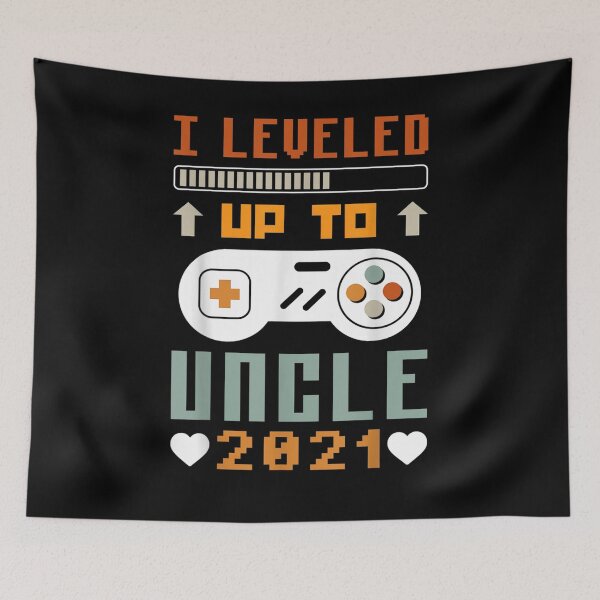Item preview, Promoted To Uncle Est 2021 I Leveled Up To Uncle 2021 Gift  designed and sold by lolahomya.