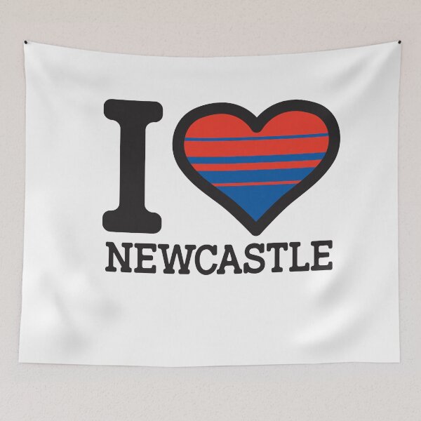 Item preview, “I love Newcastle” Apparels, Merchandise, T Shirts, Leggings, Skirt, Mask, Apron, Bags designed and sold by Ink Inc.