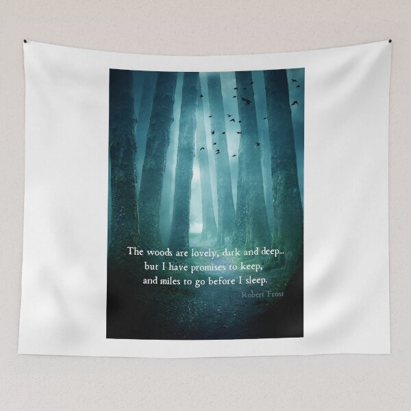 Item preview, The woods are lovely, dark and deep designed and sold by CassieNash.