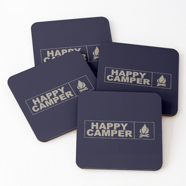 Item preview, Happy Camper Logo Apparel and Accessories designed and sold by bahamamule.