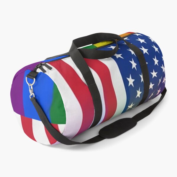 Item preview, LGBTQ USA Faded Flag designed and sold by WolfGraphics.