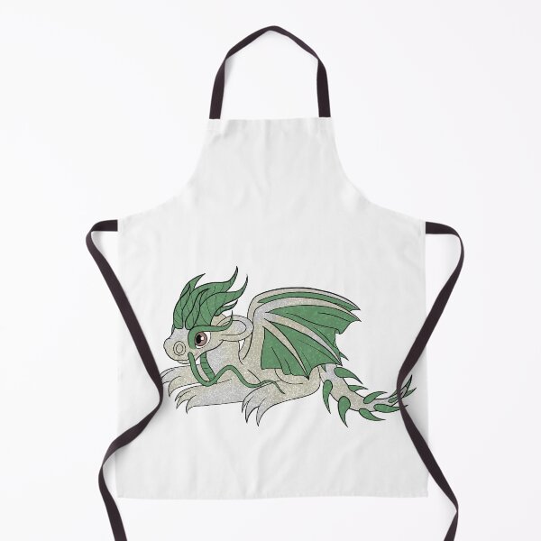 Item preview, Cute Baby Dragon, Silver and Green designed and sold by EventideChaos.