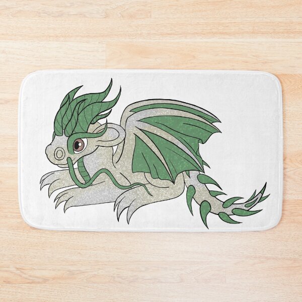 Item preview, Cute Baby Dragon, Silver and Green designed and sold by EventideChaos.