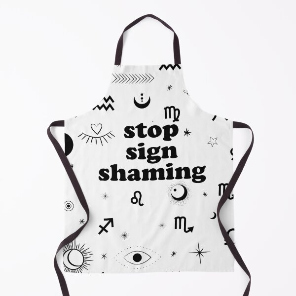 Item preview, Stop Sign Shaming Funny Horoscope Astrology Shaming designed and sold by RainbowPandas.