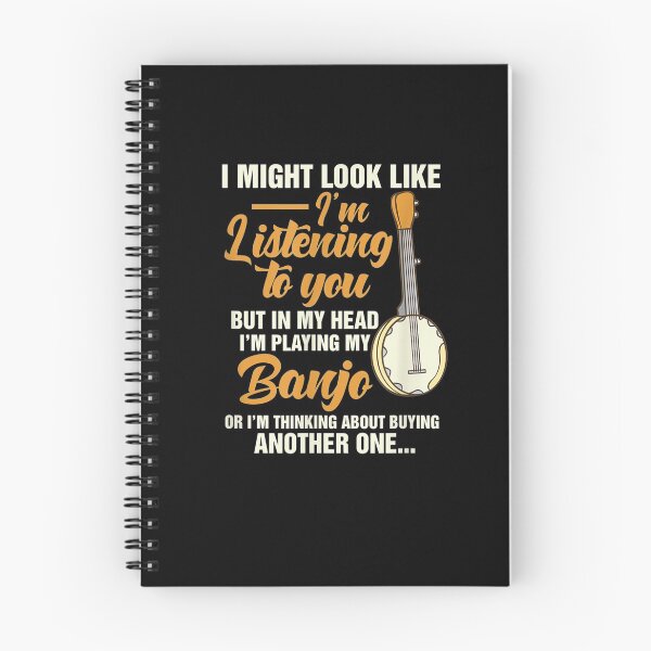 Item preview, Banjo Player Funny I Might Look Like I'm Listening To You  designed and sold by ninapfvu.