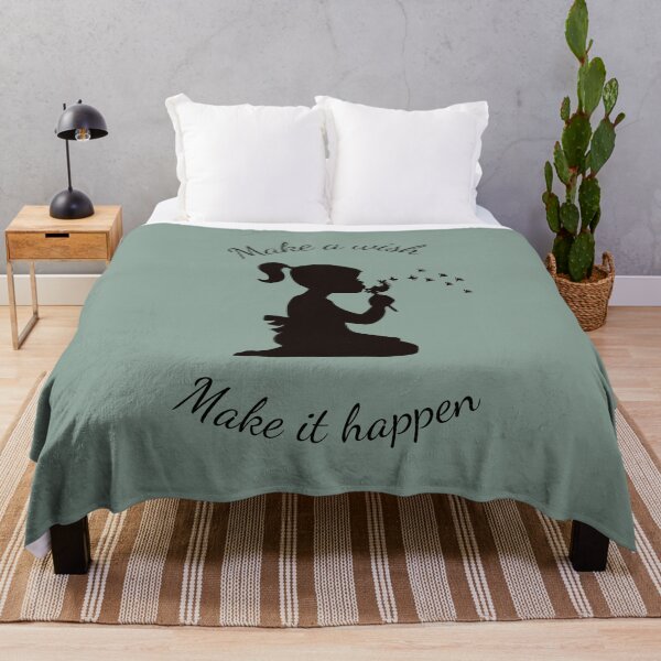 Item preview, Make a wish Make it happen designed and sold by 1wrld.