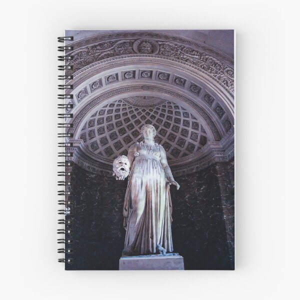 Item preview, Addicted to Paris Greek Statue in The Louvre- Melpomene, Muse of Tragedy designed and sold by Retrospun.