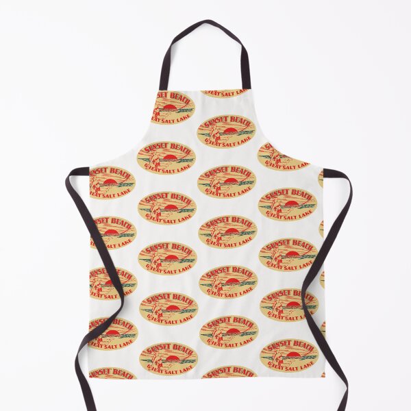 Item preview, Vintage Sunset Beach Great Salt Lake City Utah designed and sold by NationalVintage.