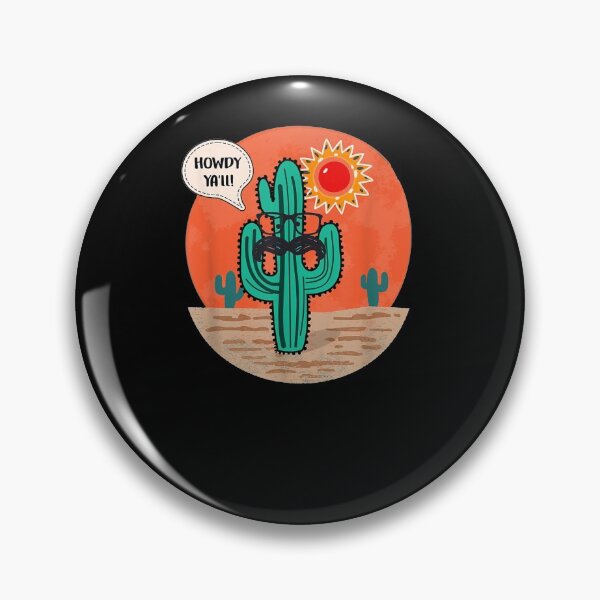 Item preview, Cactus Desert Howdy Ya'll Cowboy Western Gift Women Men Kids  designed and sold by ninapfvu.