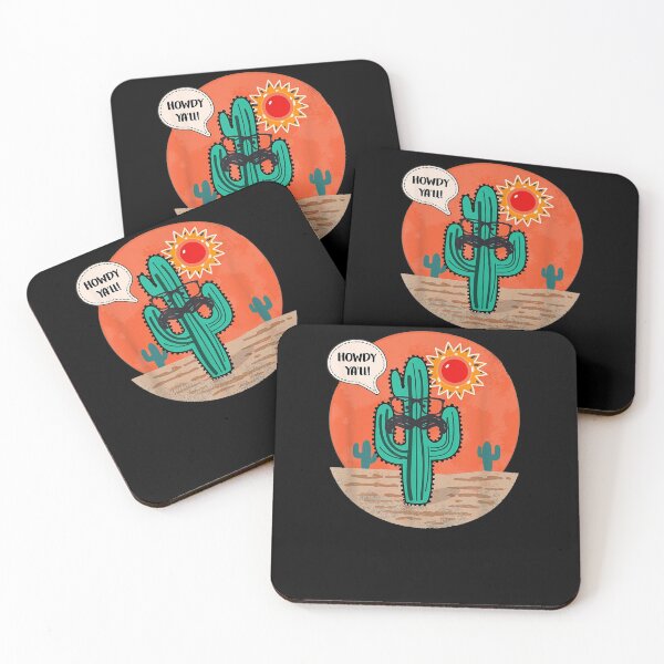 Item preview, Cactus Desert Howdy Ya'll Cowboy Western Gift Women Men Kids  designed and sold by ninapfvu.