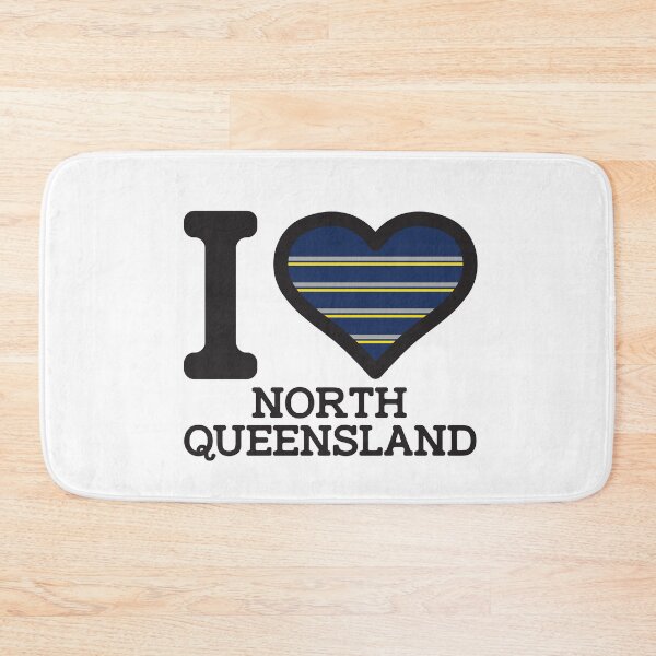 Item preview, “I love North Queensland” Apparels, Merchandise, T Shirts, Leggings, Skirt, Mask, Apron, Bags designed and sold by Ink Inc.