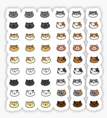 Neko Atsume Katzen Stickerset Pt. 2 Sticker
