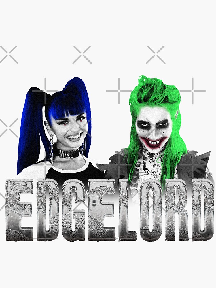 Edgelord Dorian Electra X Rebecca Black Sticker For Sale By