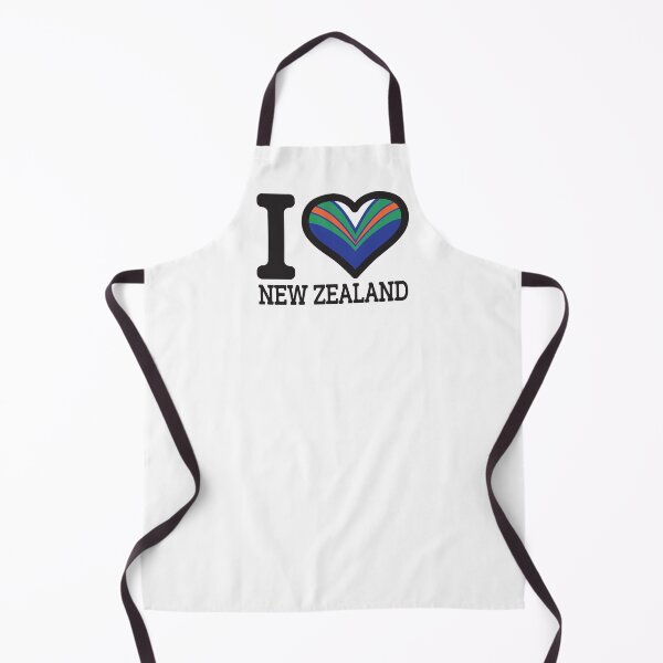 Item preview, “I love New Zealand” Apparels, Merchandise, T Shirts, Leggings, Skirt, Mask, Apron, Bags designed and sold by Ink Inc.