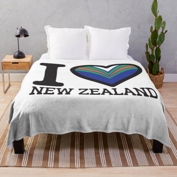Item preview, “I love New Zealand” Apparels, Merchandise, T Shirts, Leggings, Skirt, Mask, Apron, Bags designed and sold by Ink Inc.