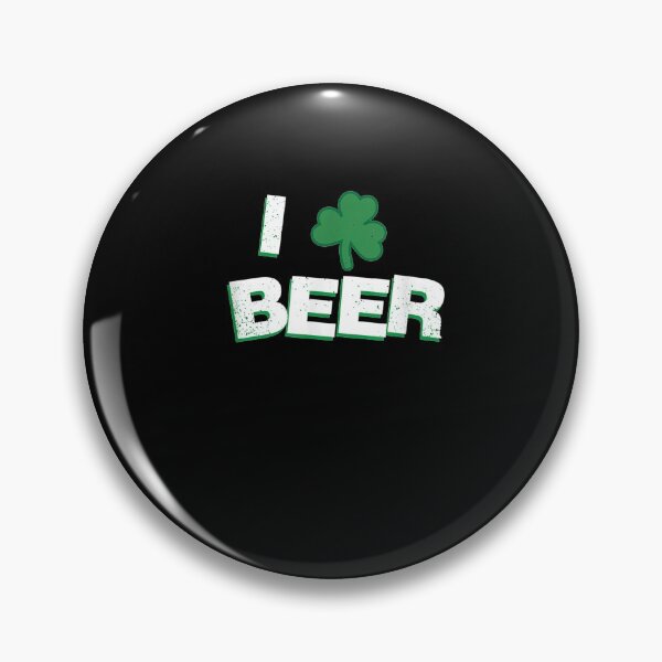Item preview, I Shamrock Beer Bold Funny Common Distressed  designed and sold by ninapfvu.