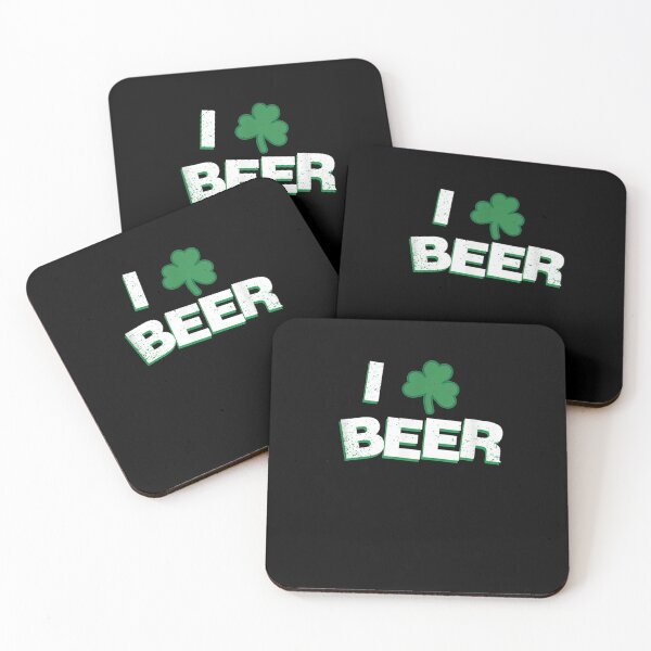 Item preview, I Shamrock Beer Bold Funny Common Distressed  designed and sold by ninapfvu.