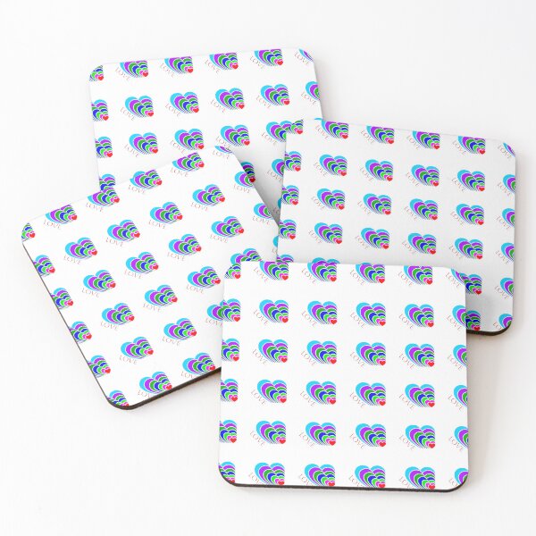 Item preview, Valentine Day, Multi-Color Hearts, Love  designed and sold by ThisNThatImages.
