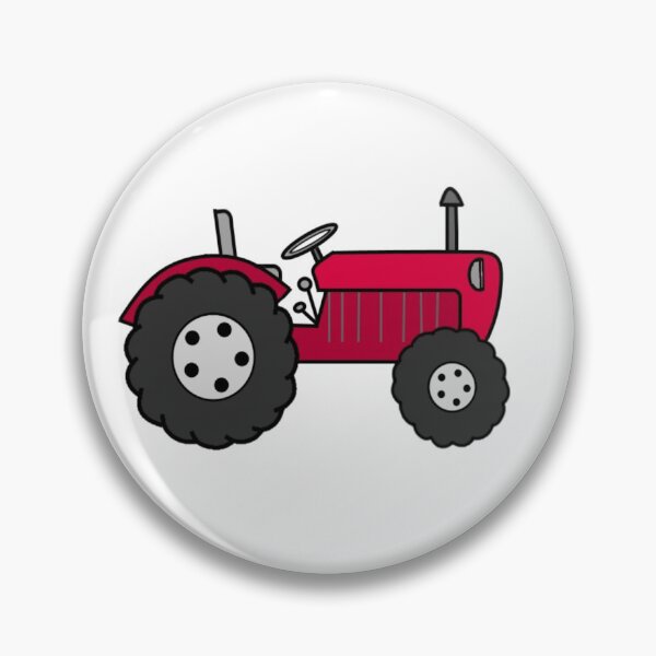 Artikelvorschau, Farm Traktor Rot entworfen und verkauft von karwilberevivalcollection.