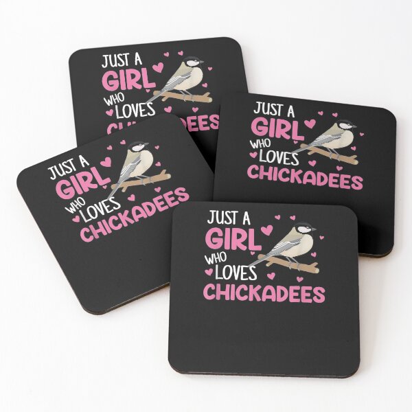 Item preview, Just A Girl Who Loves Chickadee Birding Birder Chickadee  designed and sold by ninapfvu.