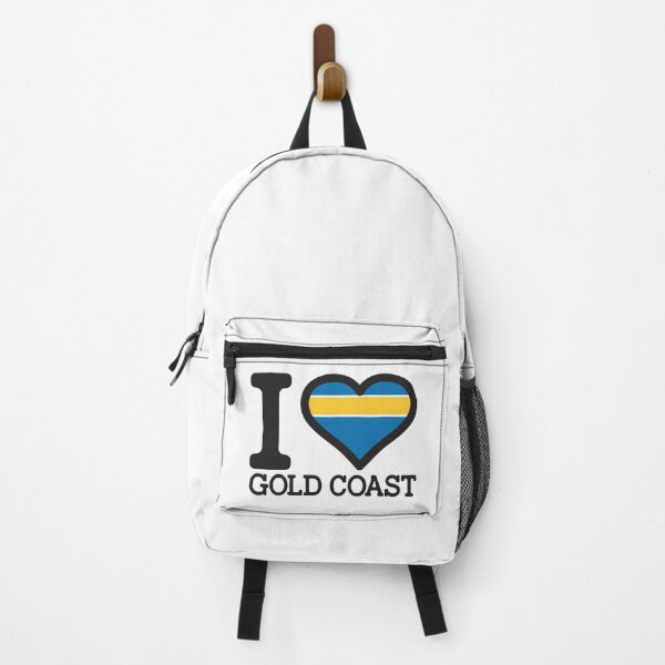 Item preview, “I love Gold Coast” Apparels, Merchandise, T Shirts, Leggings, Skirt, Mask, Apron, Bags designed and sold by Ink Inc.