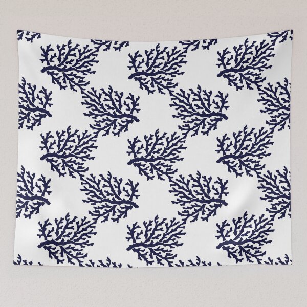 Item preview, Kopie von Blue and white coral designed and sold by IoanaHraball.