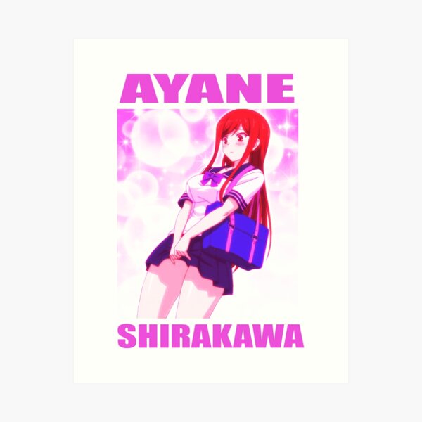 Echhi Anime Ayane ( Overflow ) T Shirt 100% Cotton Ecchi Otakku