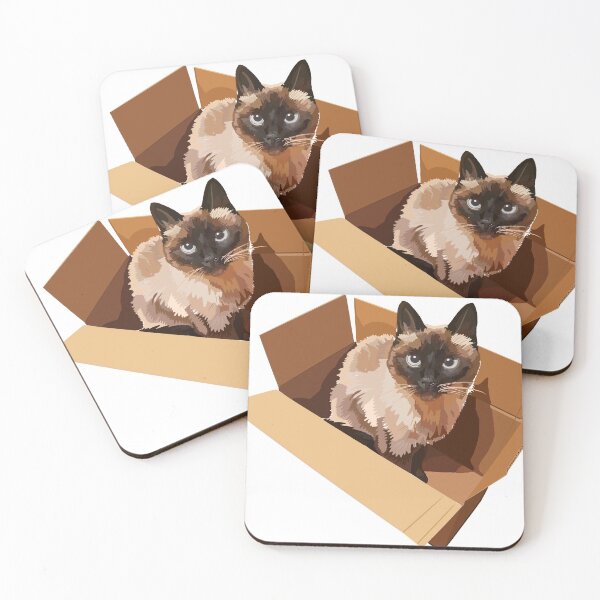 Item preview, Kitten in a Box designed and sold by MqBelle.