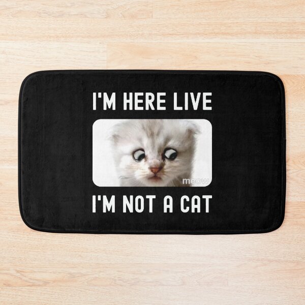 Item preview, I'm here live I'm Not a Cat Lawyer Filter Meme designed and sold by ibeargifts.