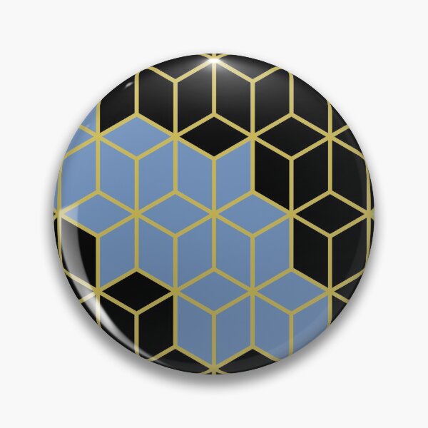 Item preview, Vintage cube pattern designed and sold by MinuitSeven.