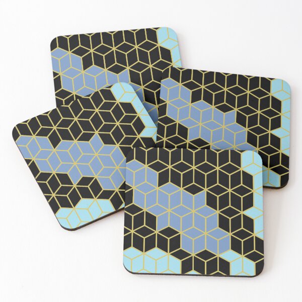 Item preview, Vintage cube pattern designed and sold by MinuitSeven.