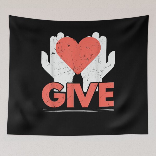 Item preview, Cute Give Love Charity Hands Volunteering Volunteers Gift  designed and sold by ninapfvu.