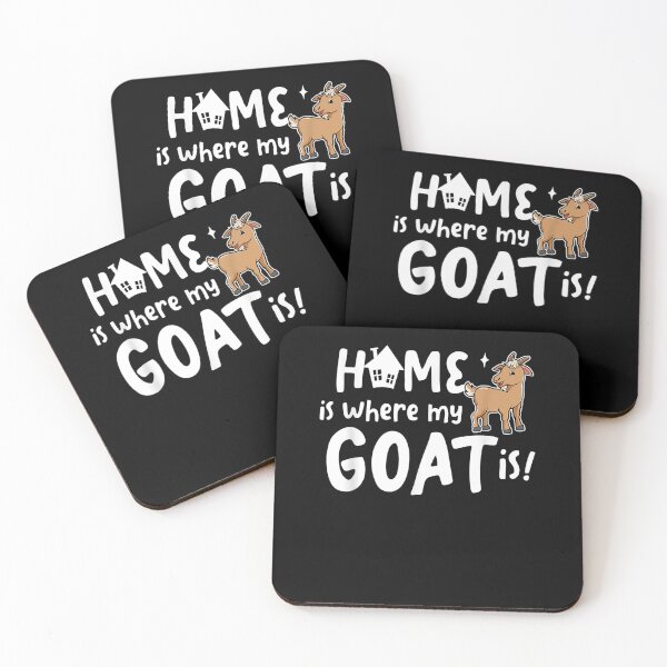 Item preview, Home Where My Goat Gifts For Goat Lovers  designed and sold by lolahomya.
