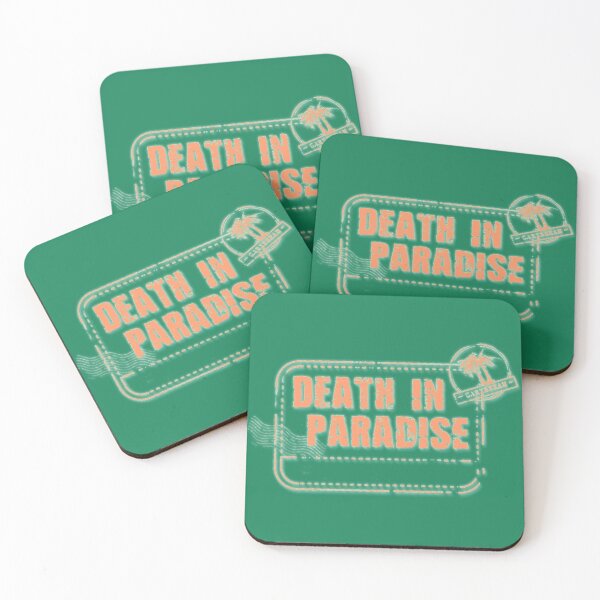 Item preview, Orange BBC Death in Paradise logo designed and sold by SaintMarie.