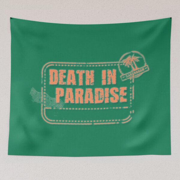 Item preview, Orange BBC Death in Paradise logo designed and sold by SaintMarie.
