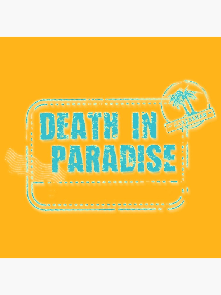 "Blue BBC Death In Paradise Logo" Tote Bag For Sale By SaintMarie ...